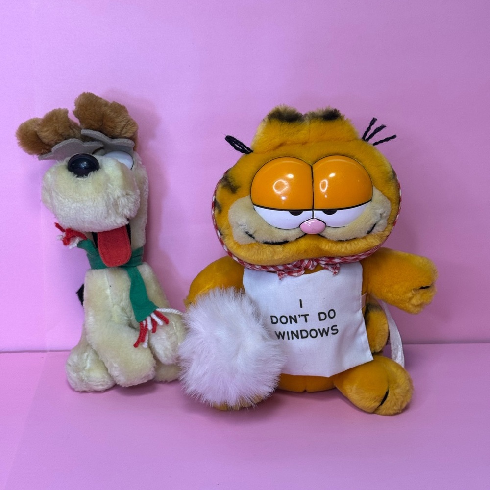 Garfield and Odie Plush Toys